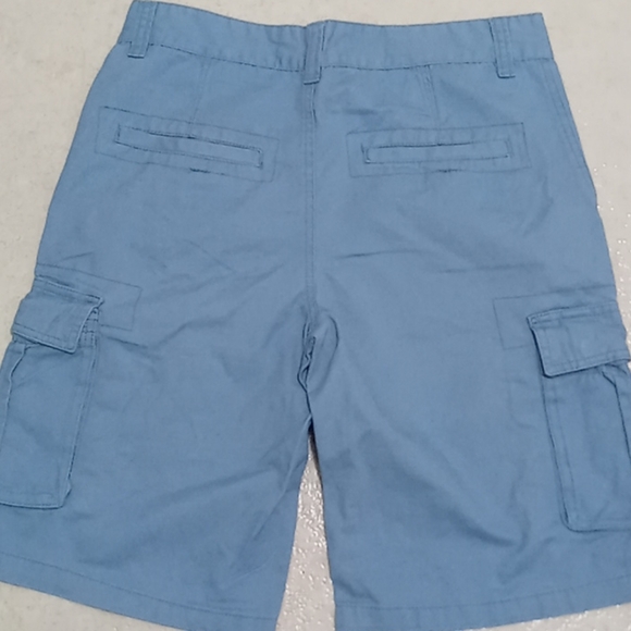 100% Cotton Kian D cargo shorts size 30 light blue - Picture 2 of 3